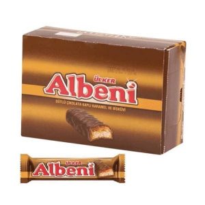 شکلات کاراملی آلبیبی بسته 18 عددی