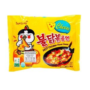 نودل کره ای سامیانگ طعم مرغ تند پنیری ۱۴۰ گرم