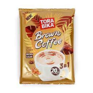 قهوه با شکر قهوه ای فوری ترابیکا بسته 20 عددی