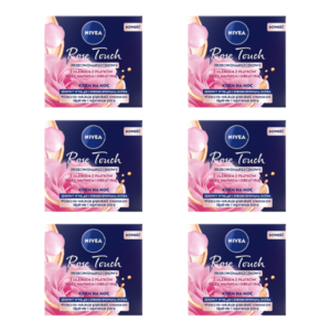 کرم مرطوب کننده شب نیوآ مدل Aqua Rose حجم 50 میلی لیتر بسته 6 عددی